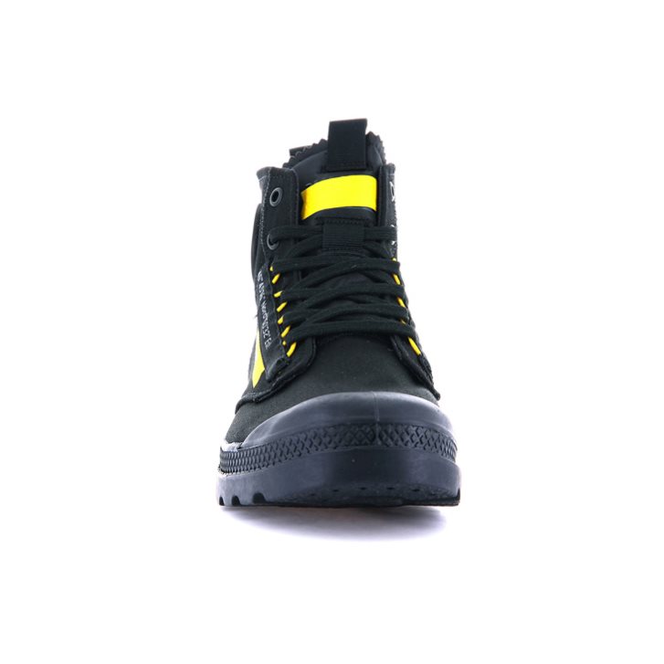 Dámské Boty Palladium Pampa Hi Re-craft Černé | CZ KEM-10B